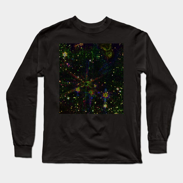 Black Panther Art - Glowing Edges 245 Long Sleeve T-Shirt by The Black Panther